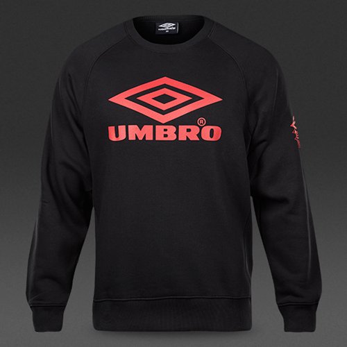 Umbro Pro Training Classic Crew Sweater Black for Men